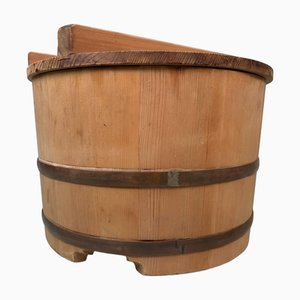 Shōwa Wooden Oke / Ohitsu Bucket, Japan, 1960s