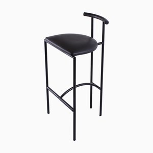 Tokyo Black Stool by Rodney Kinsman for Bieffeplast, 1980s