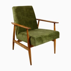 Lis Chair in Olive Green by Henryk Lis, 1970s