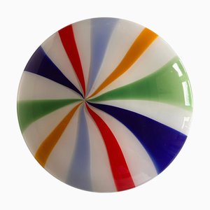 Italian Swirls Murano Glass Wall Sconce by Simoeng