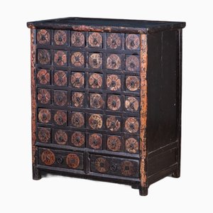Armoire à Pharmacie Antique, Chine, 1930s