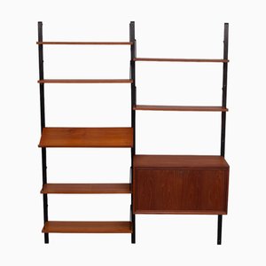 Vintage Danish Royal Wall System with Magazine Holder by Poul Cadovius, 1960s