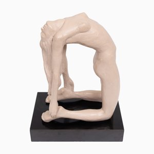 Nude Lady Rebirth Statue by Jean Pierre Renard for Austin Productions, 1980