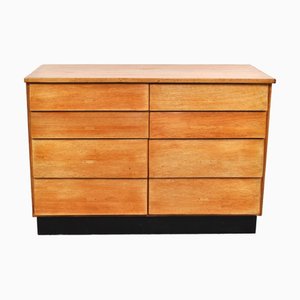 Vintage Chest of Drawers in Beech, 1950s