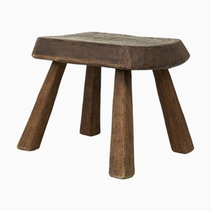 Small Brutalist Stool, 1960s