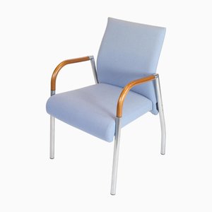 Model B8 Dining Chair in Blue Fabric and Mahogany from Duba, 2002