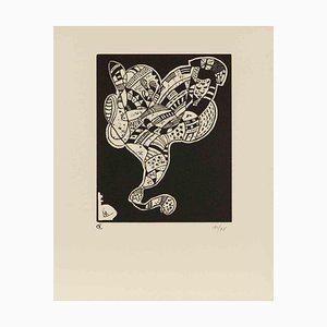 Vassily Kandinsky, Gravure pour 10 Origine, Mitte 20. Jh., Holzschnitt