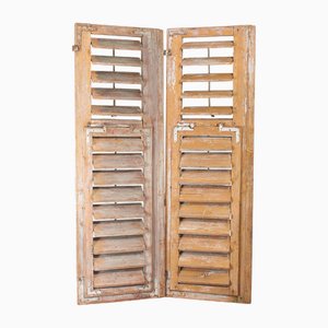 Vintage Reclaimed Window Shutters, 1950s