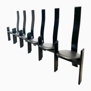 Golem Stühle von Vico Magistretti für Poggi, 1960er, 6er Set