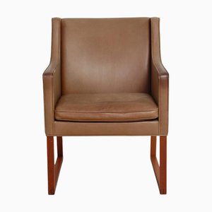 Model 3246 Chair in Leather by Børge Mogensen, 1990s