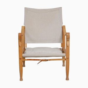 Safari Stuhl aus Canvas Stoff von Kaare Klint, 1990er