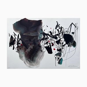 Chu Teh-Chun, Olympic Suite, Centennial, 1992, Lithograph