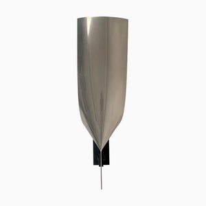 Large Metal Sconce in the style of Michel Boyer, France, 1970s