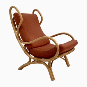 Vintage Model BP16 Armchair in Bamboo by Gio Ponti for Bonacina, Italy, 1963
