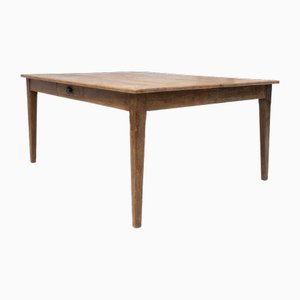 Large Oak Farmhouse Table, 1900
