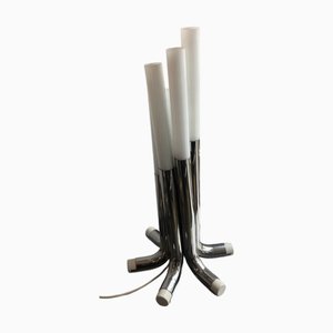 Space Age Italian Skyscraper Table Lamp by Luci Milano, 1969