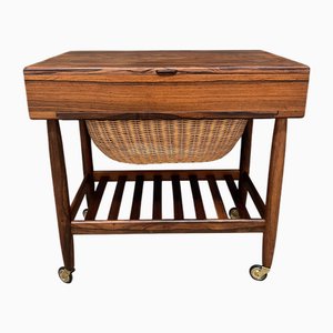 Table de Couture en Palissandre par Ejvind A. Johansson pour FDB, 1960s