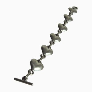 Vintage Danish Pewter Bracelet by Fink Design, 1970s