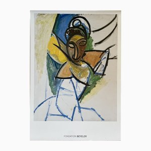 Pablo Picasso, Donna (periodo Demoiselles d'Avignon), anni 2000, stampa
