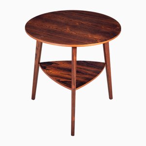 Tables d'Appoint en Palissandre par Holger George Jensen pour Kubus, 1960s, Set de 2