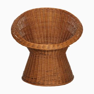 Fauteuil Vintage en Bambou, 1970