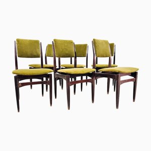 Moderne Esszimmerstühle im Stil von Gio Ponti, 1960er, 6 . Set