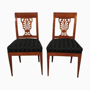 Neoclassical Side Chairs, South Germany, 1810s, Set of 2