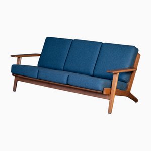 GE290 Three-Seater Sofa in Oak by Hans J. Wegner for Getama, 1960s