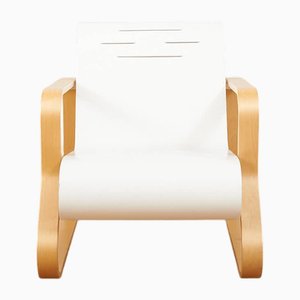 Model 41 Lounge Chair in Bent Birch and Plywood by Alvar Aalto, 2002