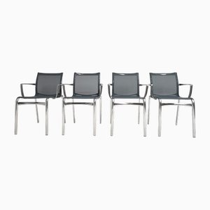 Large Frame 44 Chairs by Alberto Meda for Alias, 2010s, Set of 4
