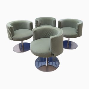 Chaises Pivotantes Cidonio par Antonia Astori pour Cidue, Italie, 1970s, Set de 4