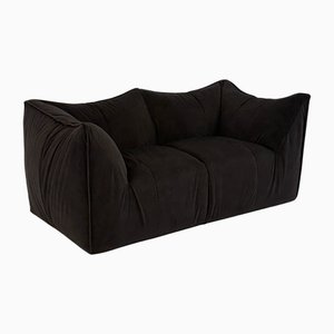 Dunkelbraunes Vintage Le Bambole Sofa von Mario Bellini für B&B Italia, 1970er