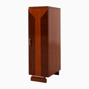 Art Deco Cabinet with Veneer Wood Inlay, France, 1920s