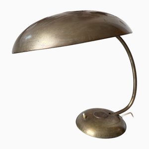 Lampada da scrivania grande Bauhaus in ottone di Helo Leuchten, Germania, anni '30