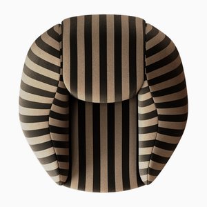 Fauteuil Gaya en Velours Bleu Clair de Hommés Studio