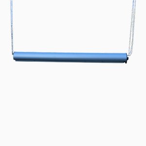 Mid-Century Modern Silver Supertube Light by Anders Pehrson for Atelje Lyktan, 1970s