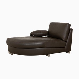 Medea Leather Chaise Lounge by Artanova