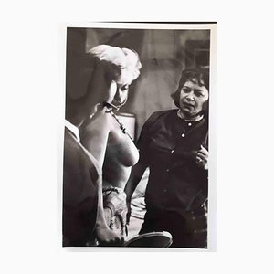 Bill Kobrin, Jayne Mansfield Half Nude, Photograph, 1963