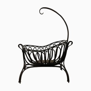 Culla nr. 1 in legno curvato di Thonet, metà XIX secolo