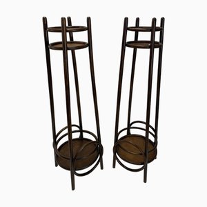No. 908 Plant Stands attributed to Thonet, 1920s, Set of 2