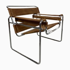 Sedia Wassily attribuita a Marcel Breuer, anni '70
