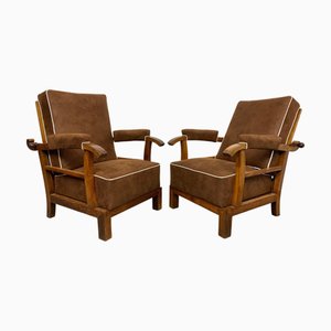 Fauteuils Art Déco, 1930s, Set de 2