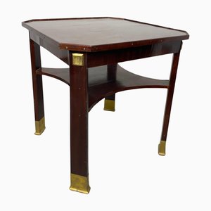 Jugendstil Coffee Table attributed to Adolf Loos for f.o.schmidt, 1890s
