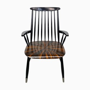 Mid-Century Scandinavian Chair attributed to Ilmari Tapiovaara, 1950s
