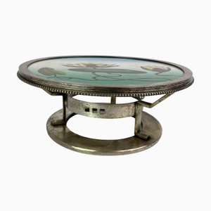 Secession Centerpiece with Water Lily by Hans Ofner for Sandrik, 1890s-1910s