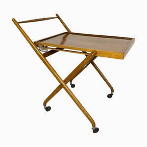 Carrello pieghevole funzionalista di Thonet, anni '30