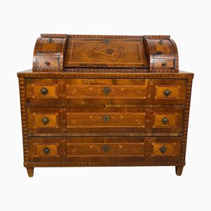 Antique Vienna Secretaire in Wood, 1790