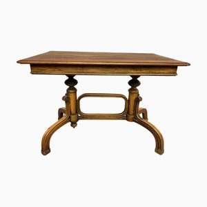 Tavolino in legno curvato di Thonet, fine XIX secolo