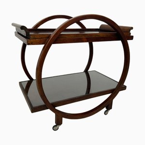 Carrito de servicio Art Déco de Thonet, años 30