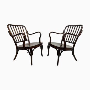 Art Deco Sessel Set von Jozef Frank für Thonet, 1930er
